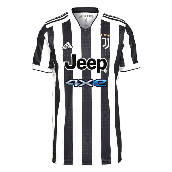 Tailandia Camiseta Juventus 1ª 2021/22 Blanco Negro